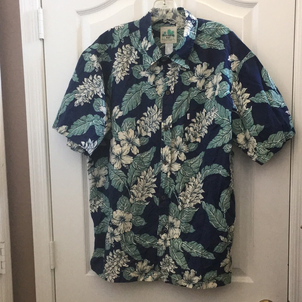 FINAL MARKDOWN Men’s Paradise Bay SS Casual Shirt (XL)